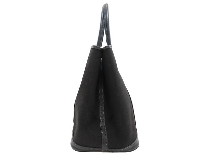 Hermès Borsa Tote Hermes Garden Party PM Nero - vista 3