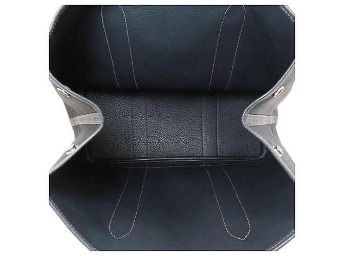 Hermès Borsa Tote Hermes Garden Party PM Nero - vista 5