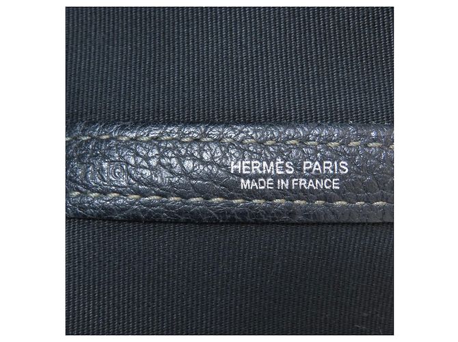 Hermès Borsa Tote Hermes Garden Party PM Nero - vista 6