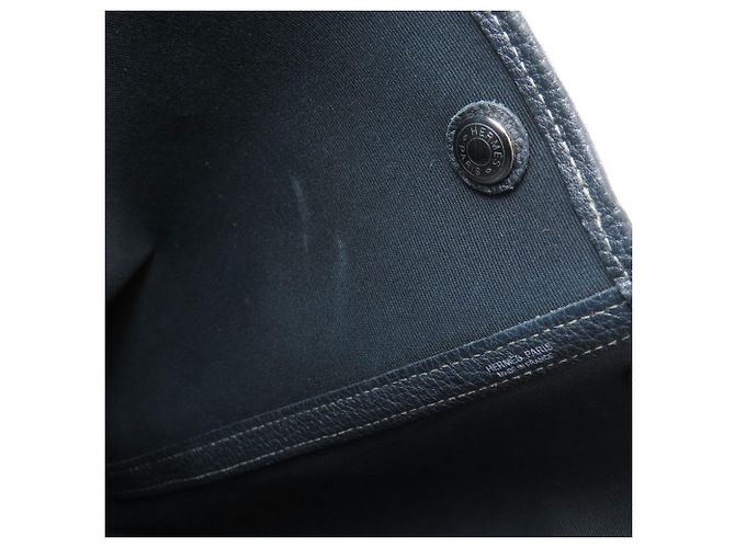 Hermès Borsa Tote Hermes Garden Party PM Nero - vista 8