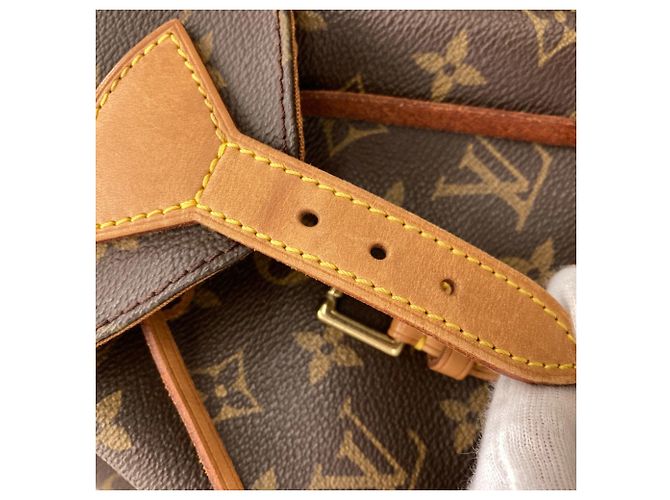 Zaino Louis Vuitton Montsouris PM Monogramma - vista 12