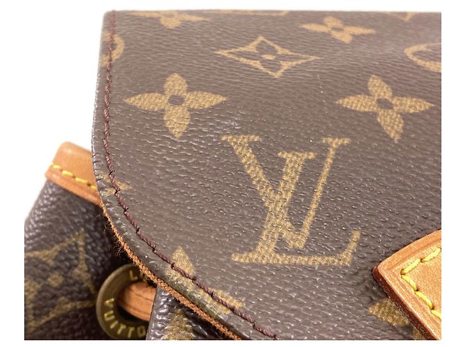 Zaino Louis Vuitton Montsouris PM Monogramma - vista 14
