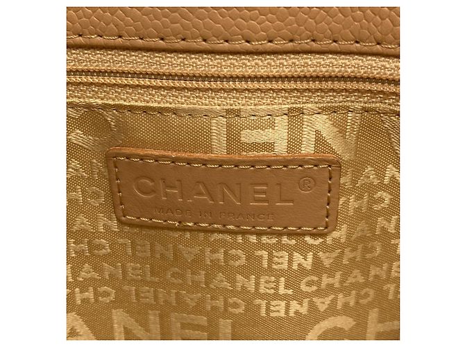 Borsa Tote Chanel Chocolate Bar Wild Stitch Beige - vista 6