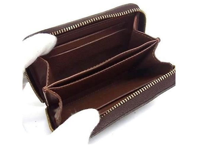 Monedero Louis Vuitton Monogram Zippy Castaño - vista 3