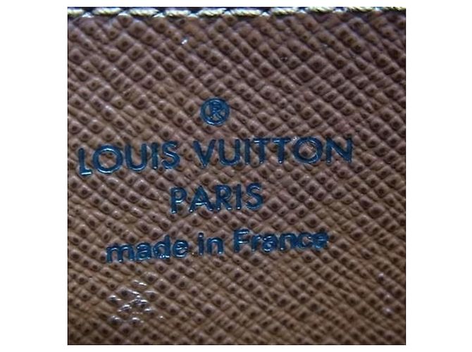 Monedero Louis Vuitton Monogram Zippy Castaño - vista 4