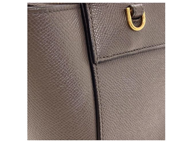 Céline Borsa a mano 2-Way Celine Belt Bag Nano Marrone - vista 13