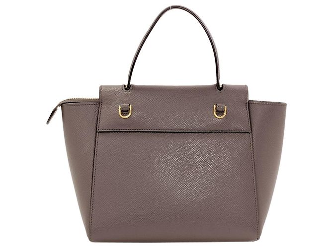 Céline Borsa a mano 2-Way Celine Belt Bag Nano Marrone - vista 2