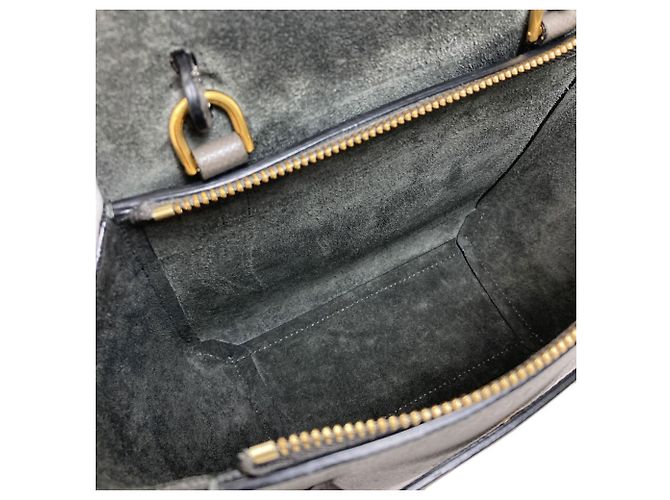 Céline Borsa a mano 2-Way Celine Belt Bag Nano Marrone - vista 5