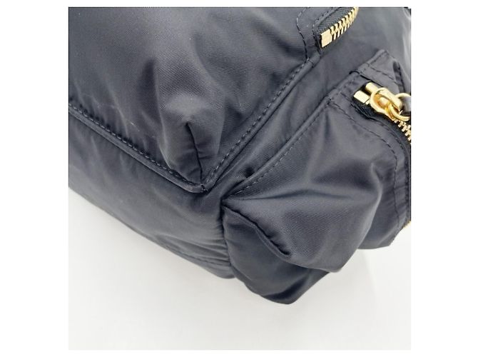 Burberry Nylon-Rucksack Braun Schwarz - Ansicht 5