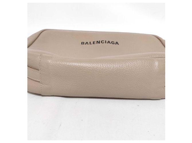 Borsa a tracolla Balenciaga Everyday Beige - vista 3
