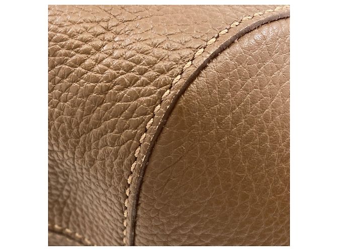 Borsa Tote Tod's Cornish Wave Marrone - vista 15