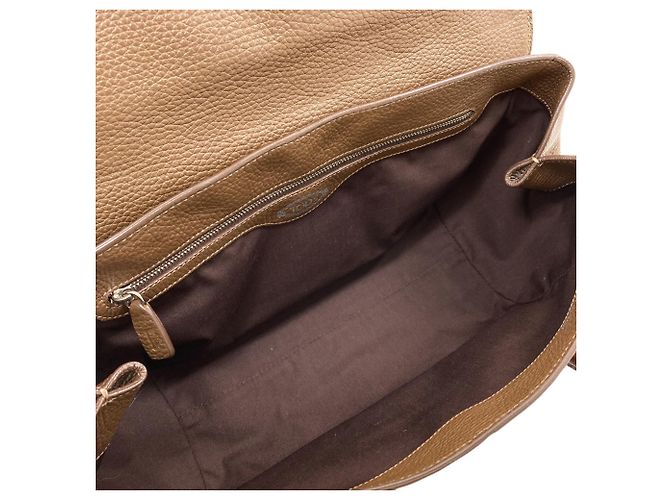 Borsa Tote Tod's Cornish Wave Marrone - vista 5