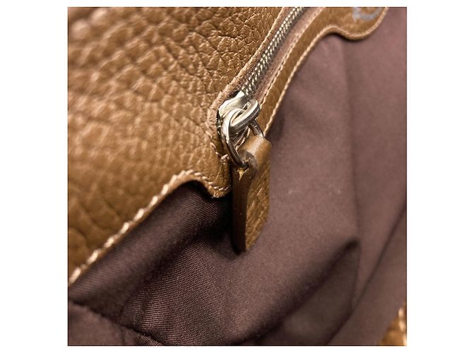 Borsa Tote Tod's Cornish Wave Marrone - vista 9