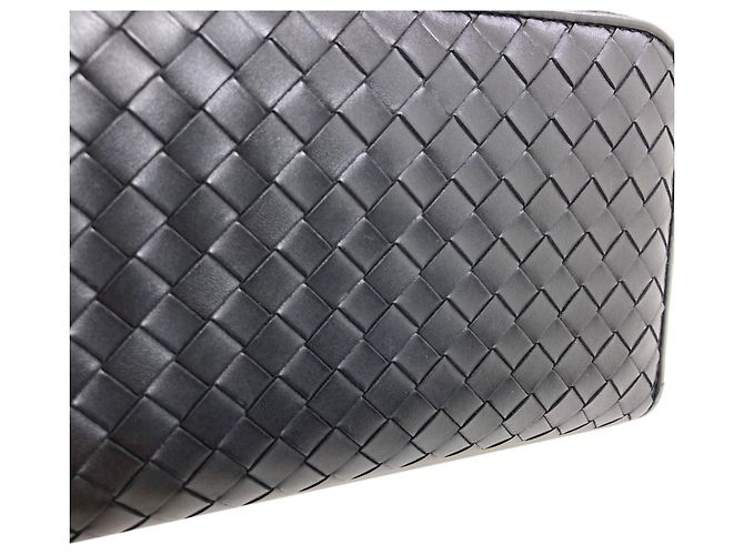 Bottega Veneta Intrecciato langes Portemonnaie Schwarz - Ansicht 10
