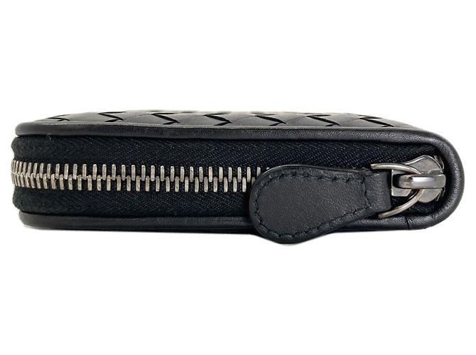 Bottega Veneta Intrecciato langes Portemonnaie Schwarz - Ansicht 3
