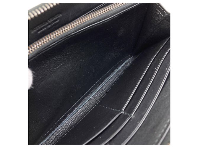 Bottega Veneta Intrecciato langes Portemonnaie Schwarz - Ansicht 7