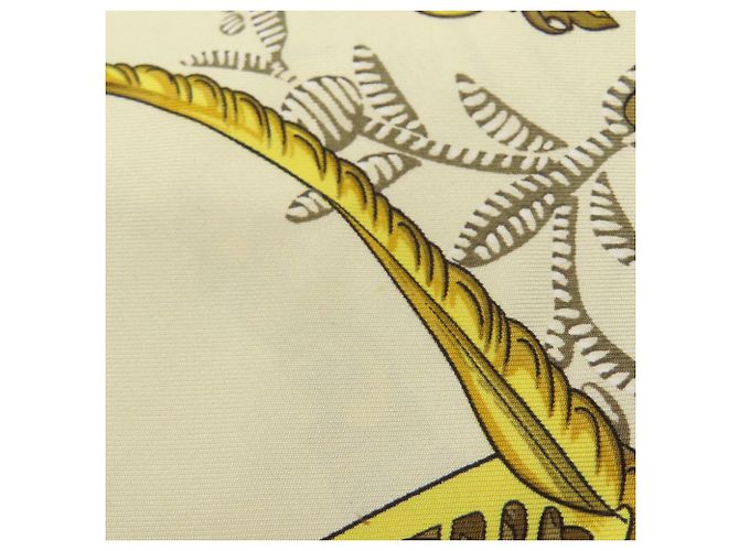 Hermès Foulard Hermes Carre 90 Armor Nero - vista 8