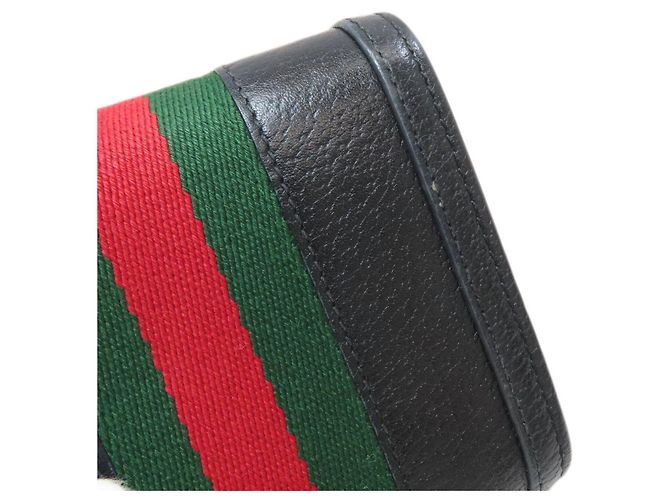 Cartera bi-fold Gucci Ophidia Negro - vista 13