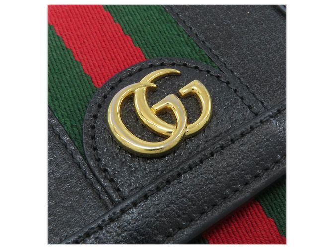 Cartera bi-fold Gucci Ophidia Negro - vista 14