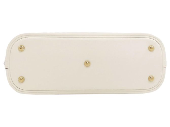 Hermès Borsa Hermes Bolide 1923 25 Verso Gold Hardware Marrone Bianco - vista 4