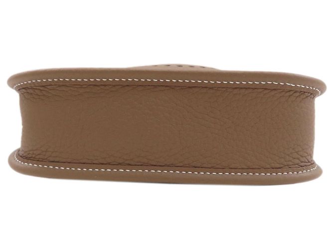 Hermès Borsa a tracolla Hermes Evelyne TPM Taupe - vista 4