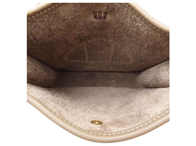 Hermès Borsa a tracolla Hermes Evelyne TPM Taupe - vista 5