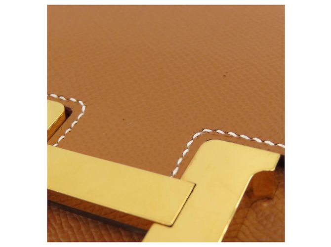 Hermès Borsa a tracolla Hermes Constance Mini 18 D'oro - vista 14