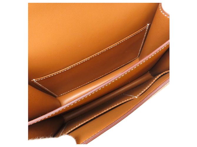 Hermès Borsa a tracolla Hermes Constance Mini 18 D'oro - vista 5