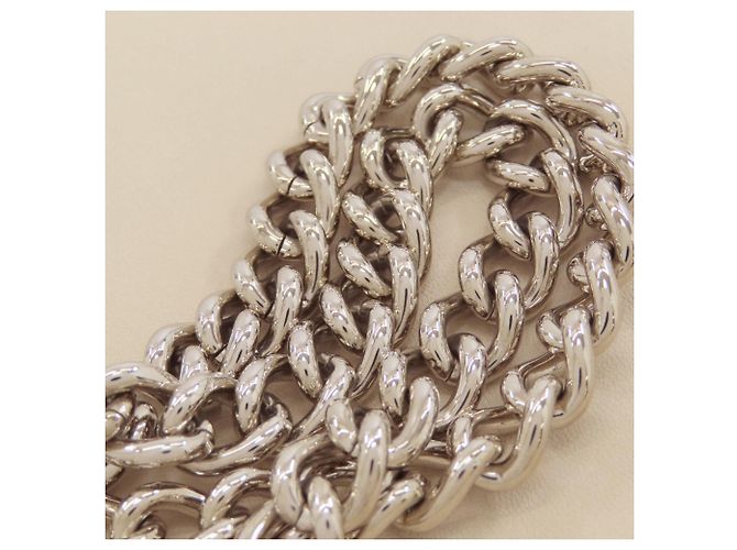 Borsa a tracolla Louis Vuitton Monogram Chain Bianco sporco - vista 17