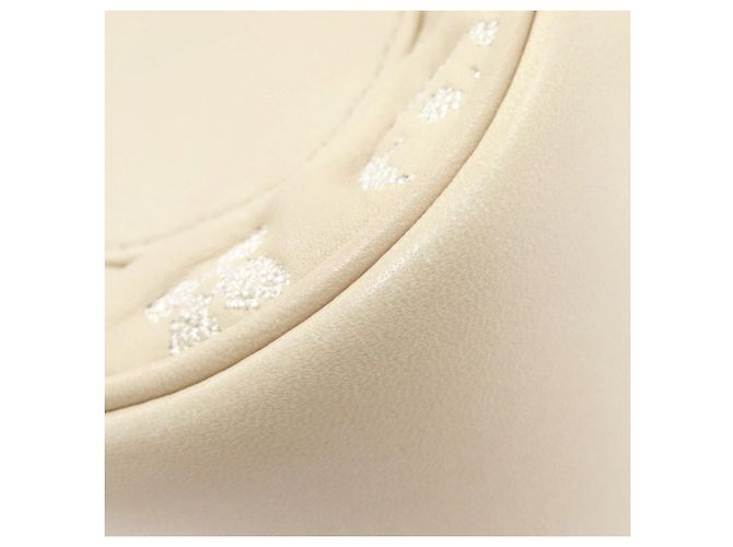 Borsa a tracolla Louis Vuitton Monogram Chain Bianco sporco - vista 18
