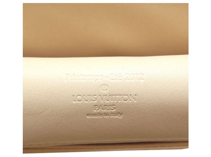 Borsa a tracolla Louis Vuitton Monogram Chain Bianco sporco - vista 7