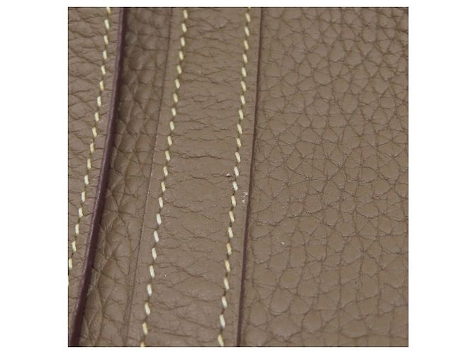 Hermès Borsa Hermes Picotin Lock PM in Etoupe Gray Taupe - vista 12