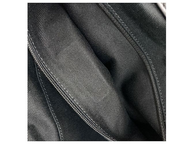 Borsa Tote Chanel Matelassé Coco Mark Chain Nero - vista 8