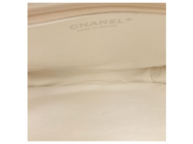 Borsa Shopping Chanel in Tweed Nero Bianco - vista 9