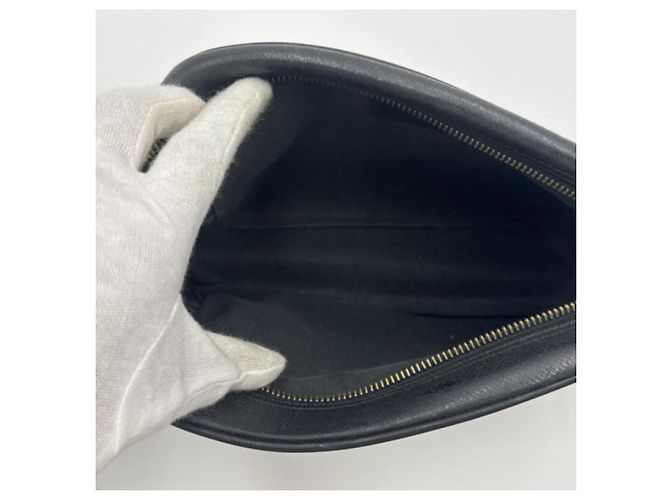 Borsa a Pochette Louis Vuitton Kalga M30812 Nero Grigio - vista 9
