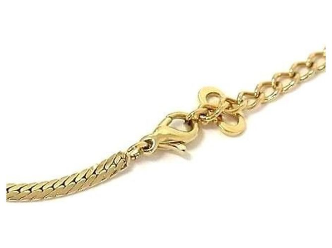 Collana con pendente in oro Christian Dior D'oro - vista 3