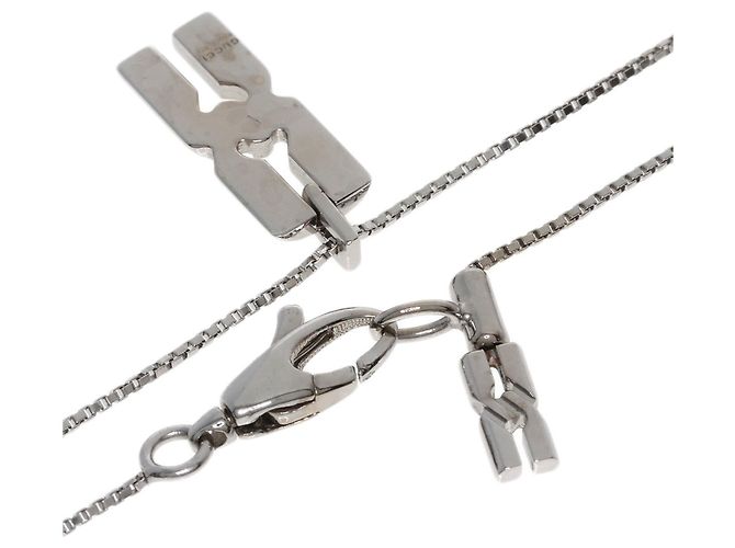 Collar Gucci Infinity en oro blanco de 18K - vista 2