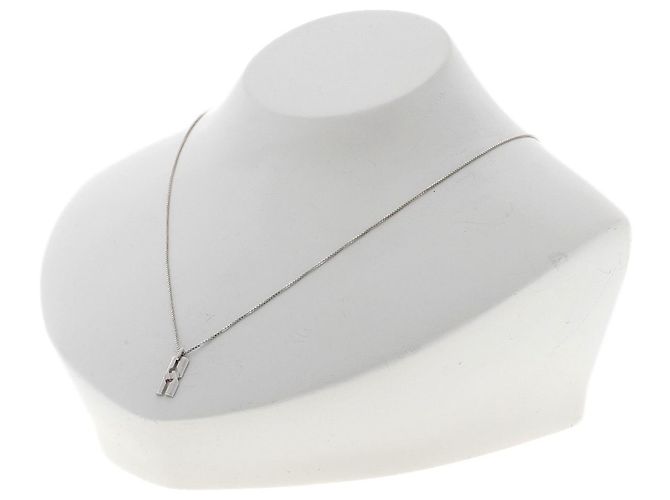 Collar Gucci Infinity en oro blanco de 18K - vista 4