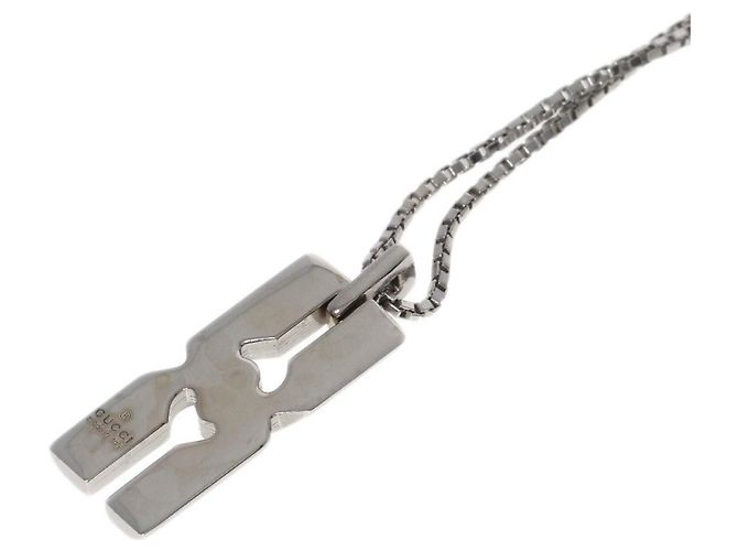 Collar Gucci Infinity en oro blanco de 18K - vista 6