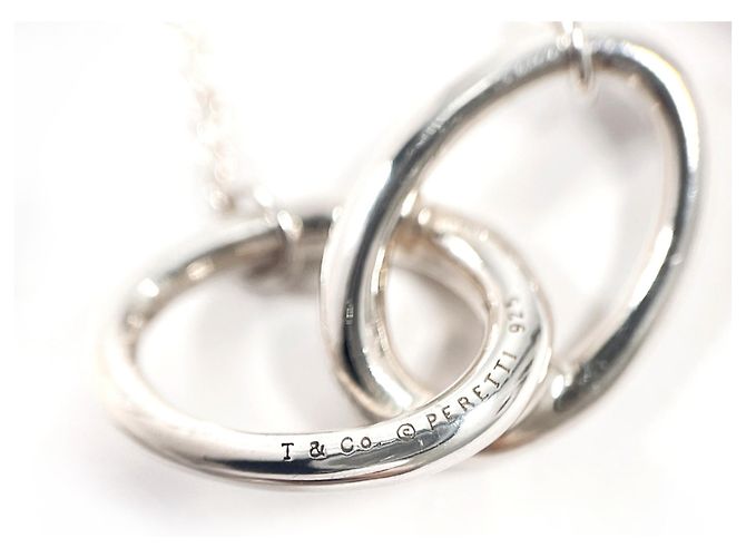 Collana Double Loop Elsa Peretti Tiffany & Co. Argento - vista 4