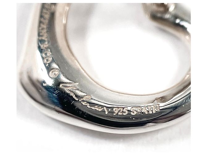 Tiffany & Co Orecchini a lobo Tiffany Open Heart Elsa Peretti Argento - vista 6