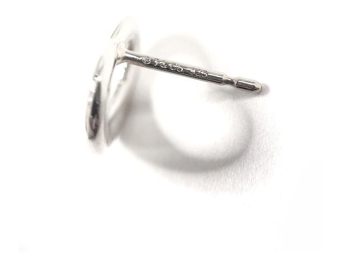 Tiffany & Co Tiffany Open Heart Elsa Peretti Earrings Silvery - view 3