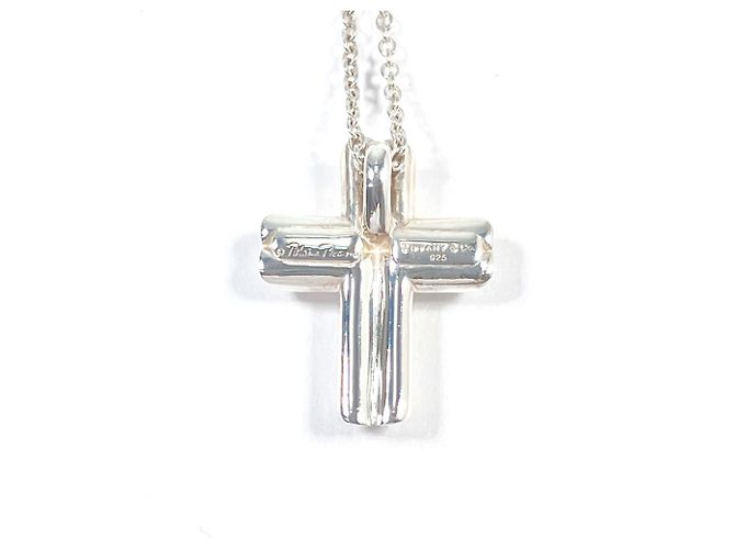 Tiffany & Co Collana Tiffany Tenderness Heart Cross Argento - vista 5