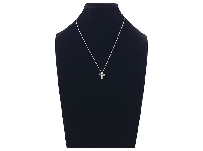 Tiffany & Co Collana Tiffany Tenderness Heart Cross Argento - vista 8