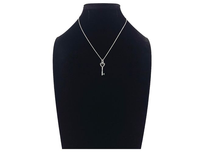 Tiffany & Co Collana Chiave Cuore Tiffany Argento - vista 7