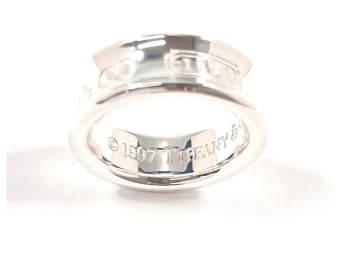 Anello Tiffany & Co. 1837 Medium Band Argento - vista 3