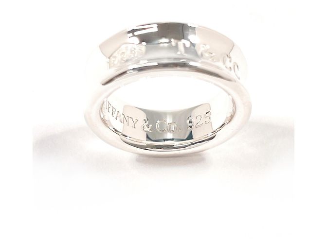 Anello Tiffany & Co. 1837 Medium Band Argento - vista 4