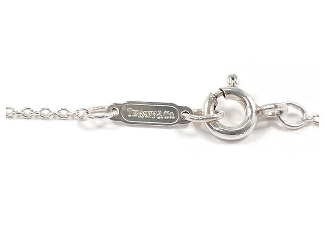 Tiffany & Co Collana Tiffany Triple Heart Argento - vista 5