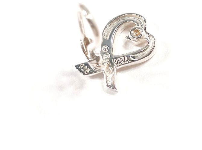 Tiffany & Co Orecchini Tiffany Loving Heart Paloma Picasso Argento - vista 4