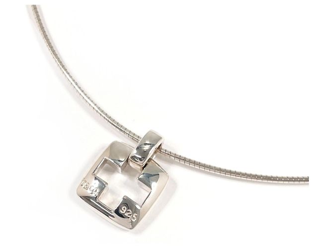 Collana Croce Pierced Tiffany & Co. Argento - vista 2